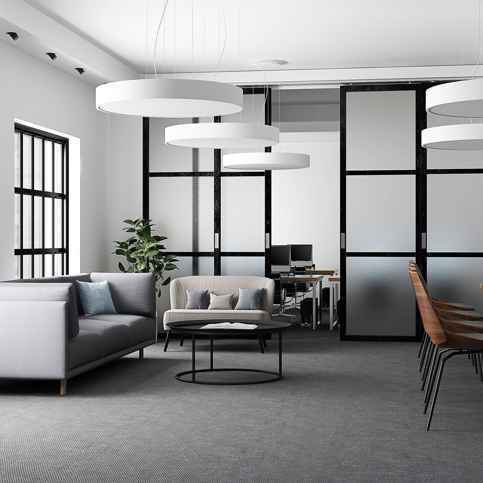 Noabelle LED Pendelleuchte Ø80 White - Arcchio