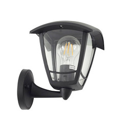 Isidoro Na zewnątrz Lampa Ścienna Czarny - Lindby