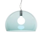 Kartell FL/Y pendant light, Ø 52 cm, teal