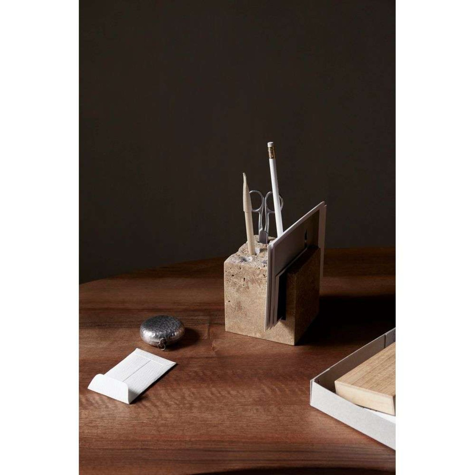 Klint Pencil Holder Beige - ferm LIVING