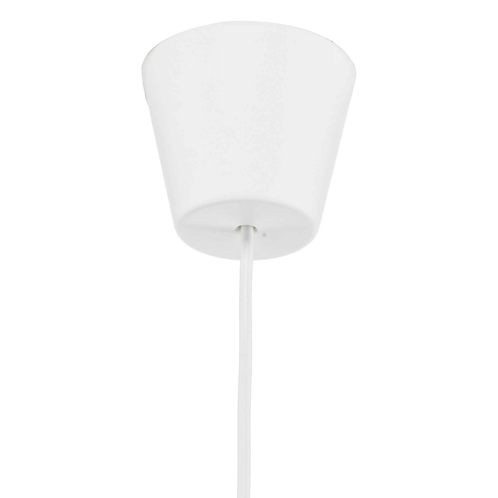 Brasil hanging light, white, one-bulb