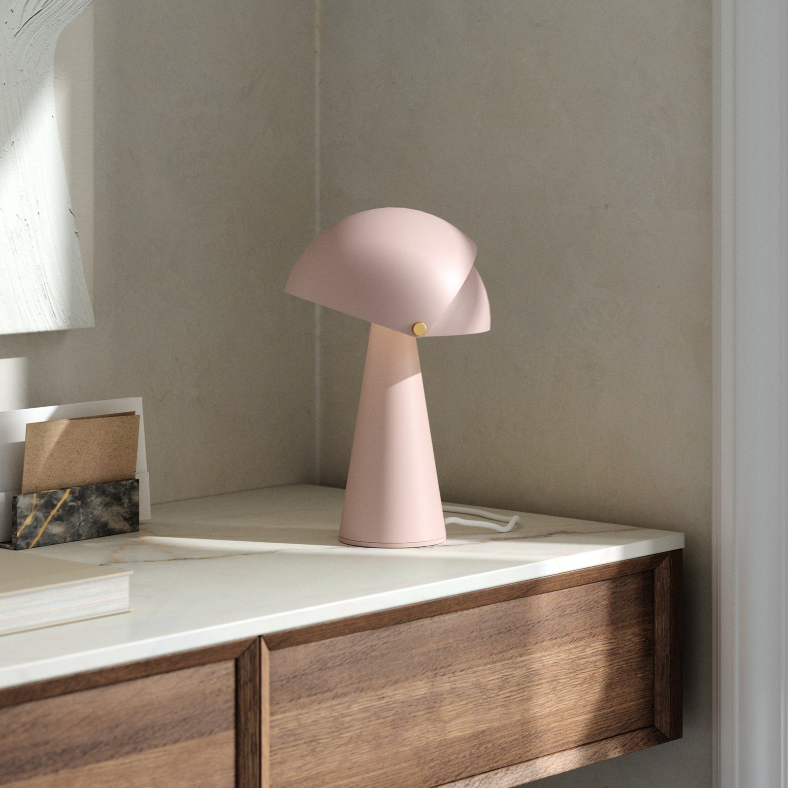 Align lampă de masă abajur înclinabil rose