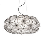 C'EST LA VIE Hängelampe schwarz/Kabel schwarz, Ø70cm - Slamp