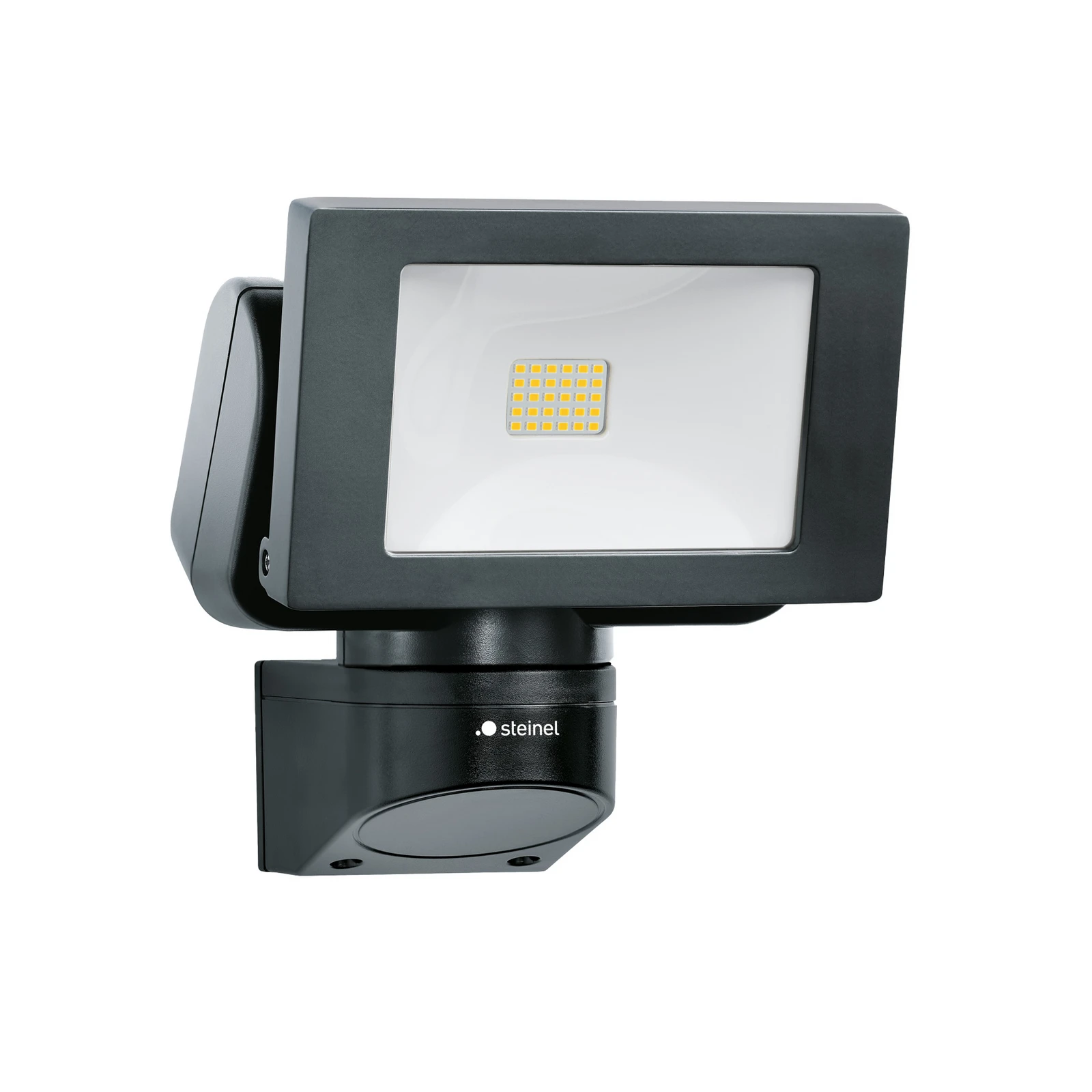 STEINEL LS 150 LED lauko prožektorius, juodas
