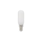 LED bulb T25, E14, 4 W, opal glass, 3,000 K, 400 lm