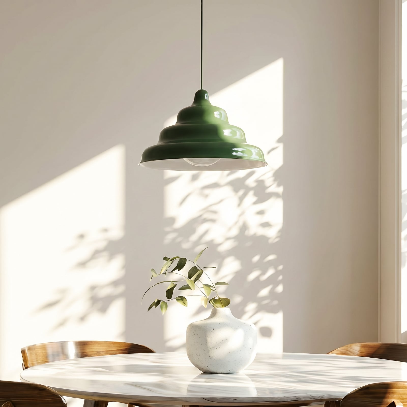 Suspension Fala, verte, Ø 23 cm, verre - ALDEX Suspension Fala, verte, Ø 23 cm, verre - ALDEX