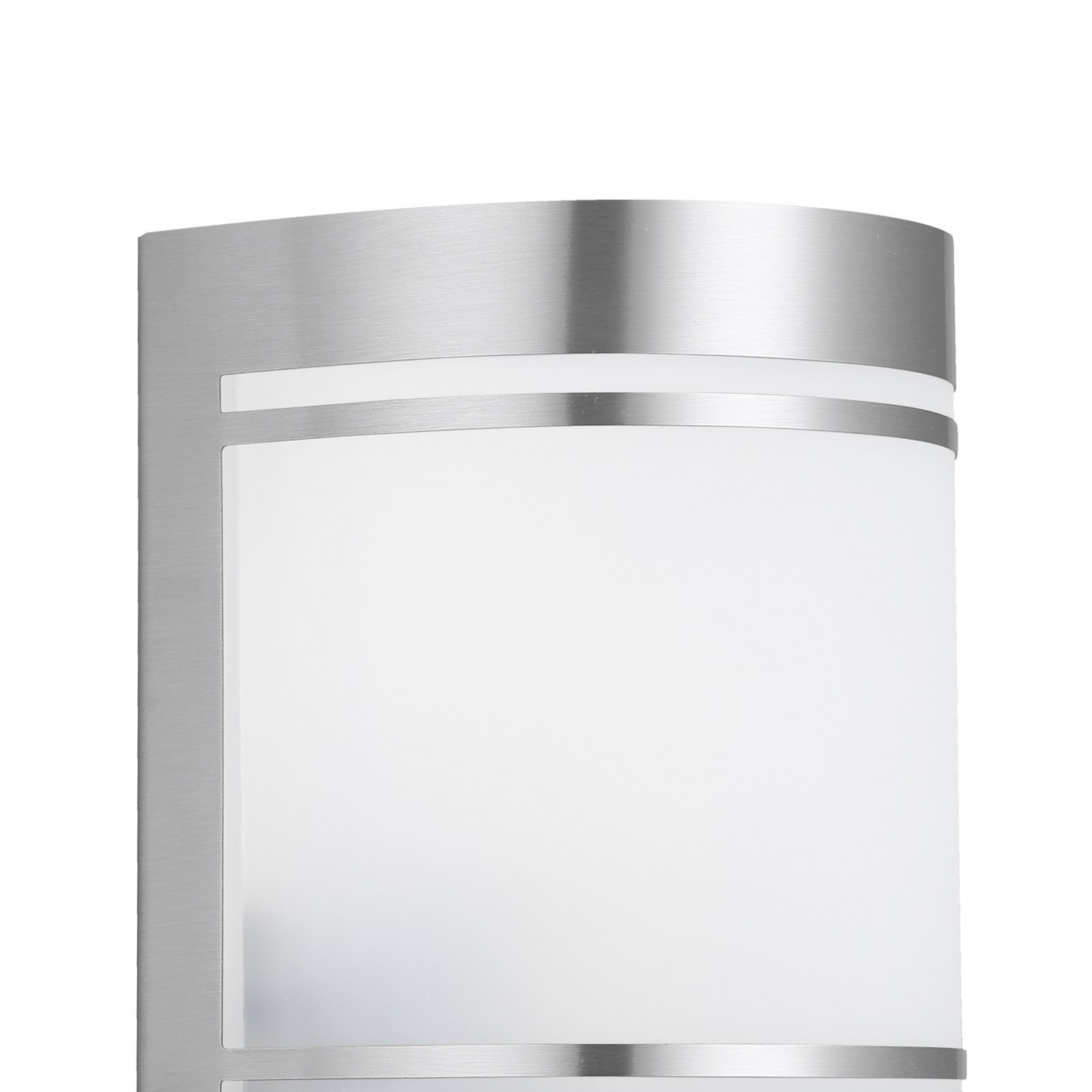 Utendørs vegglampe Cerno, bevegelsessensor, stål