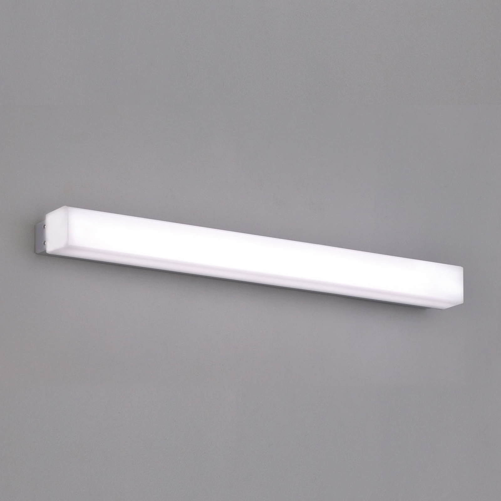 Box LED bathroom wall light, 3,000 K, width 59 cm