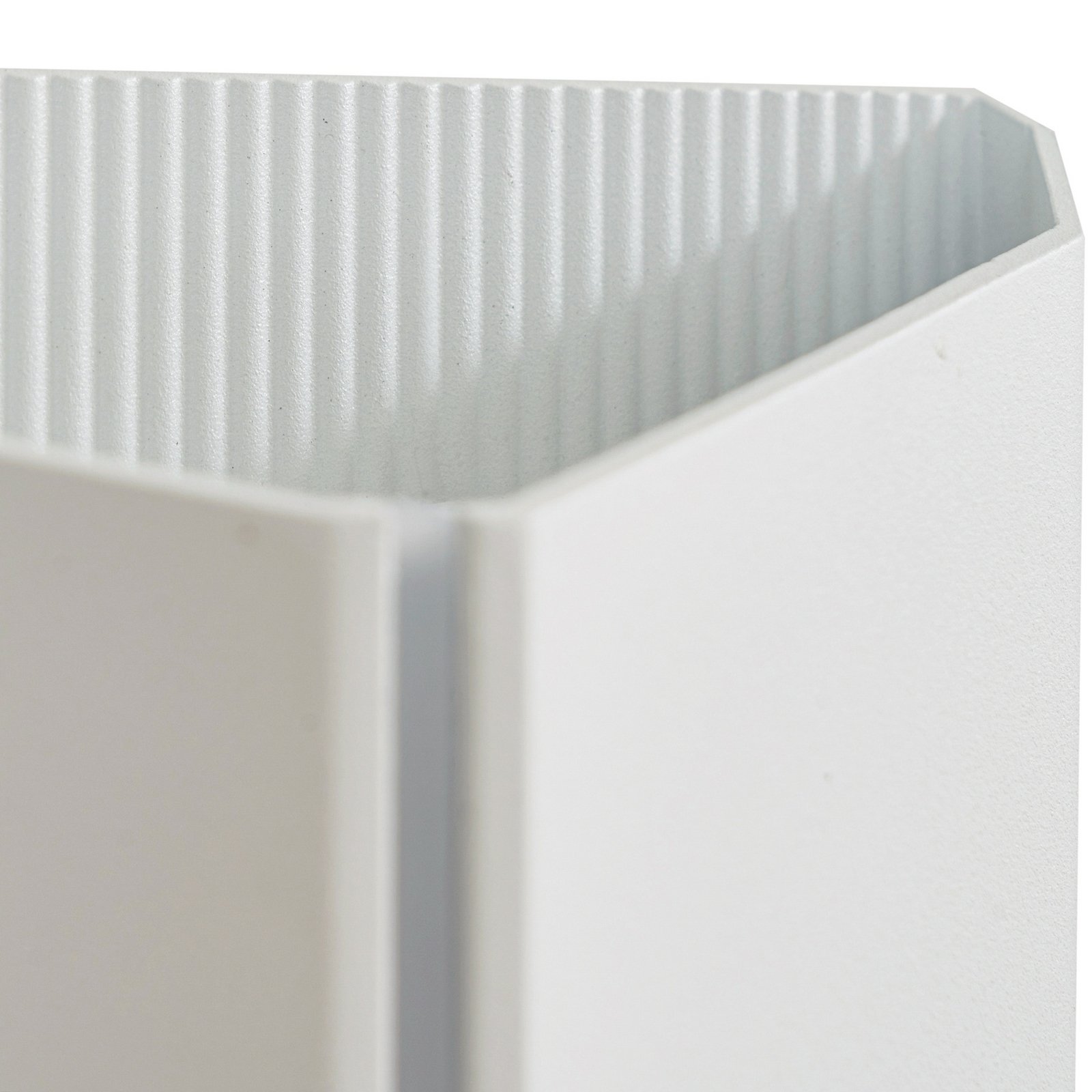Lindby Outdoor LED Wall lamp,mat white