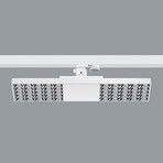 ERCO Jilly 230V 15W extra wide, silver louvre