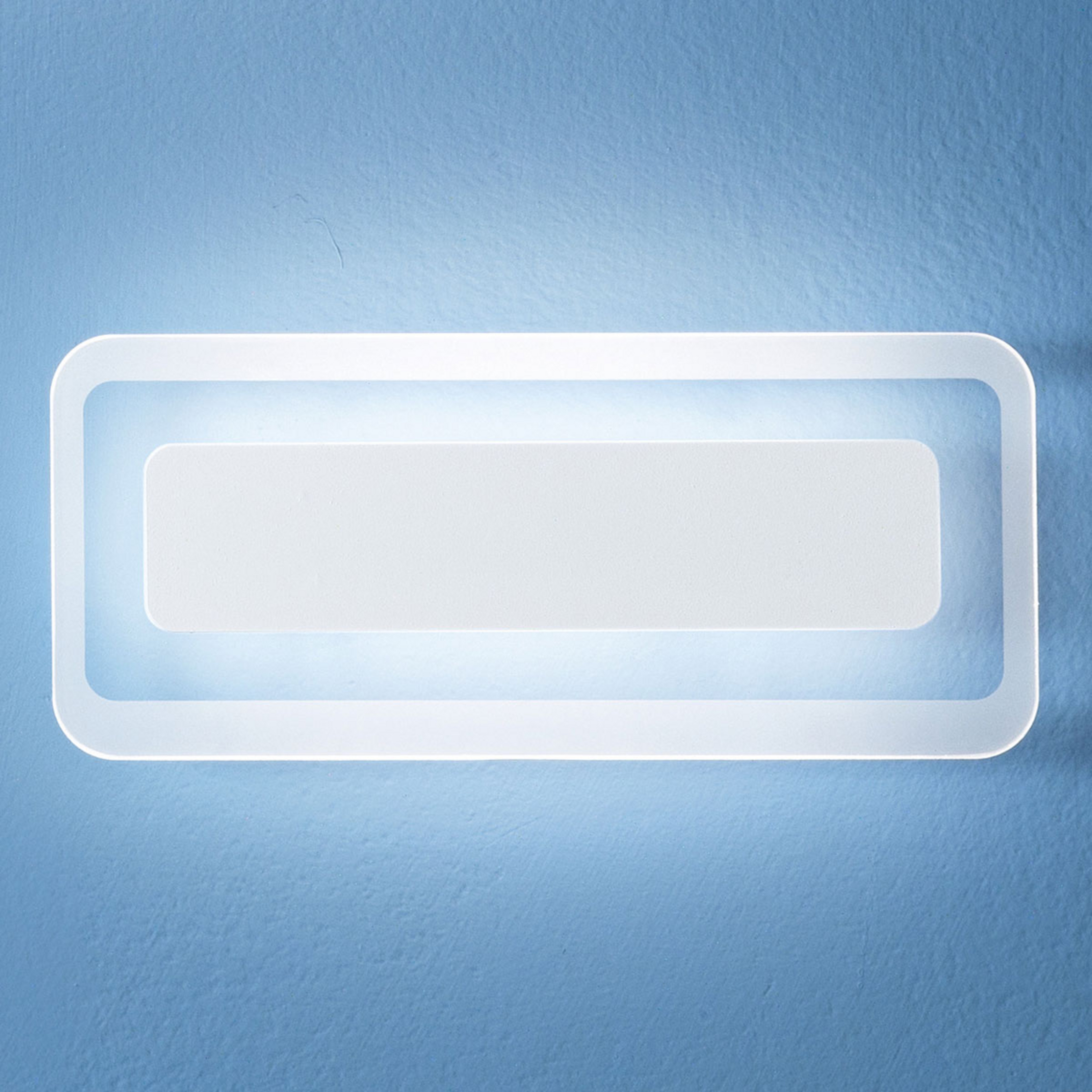 Applique murale LED Antille en blanc