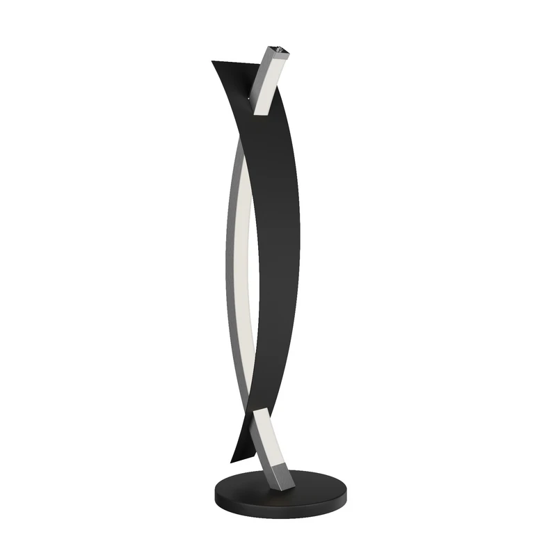 Lucande – Marija Tischleuchte Black/Gold