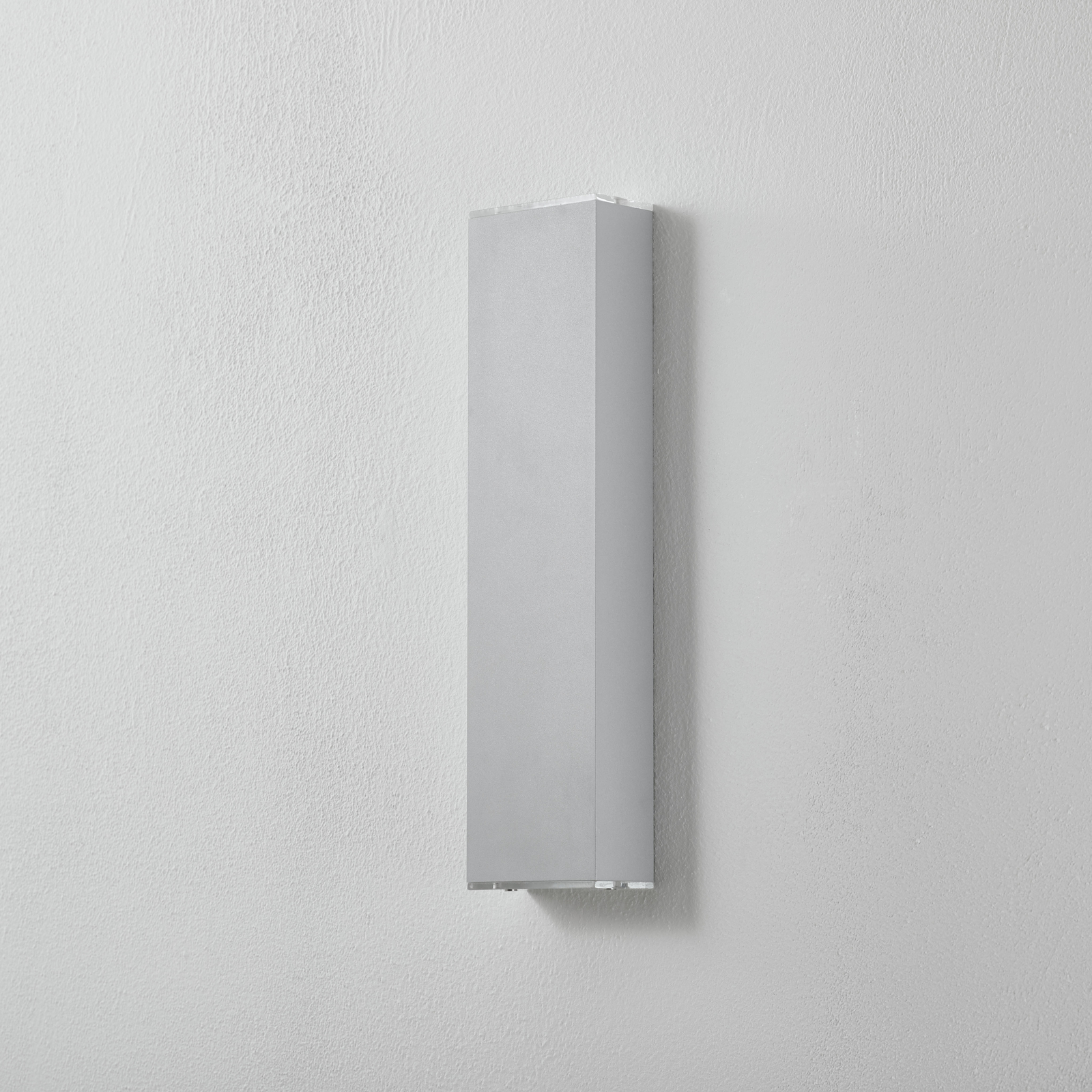 Lucande Anita LED wall light silver height 36 cm