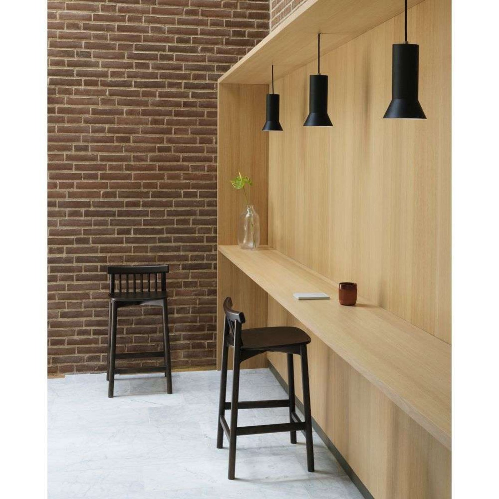 Hat Lampada a Sospensione Small Black - Normann Copenhagen