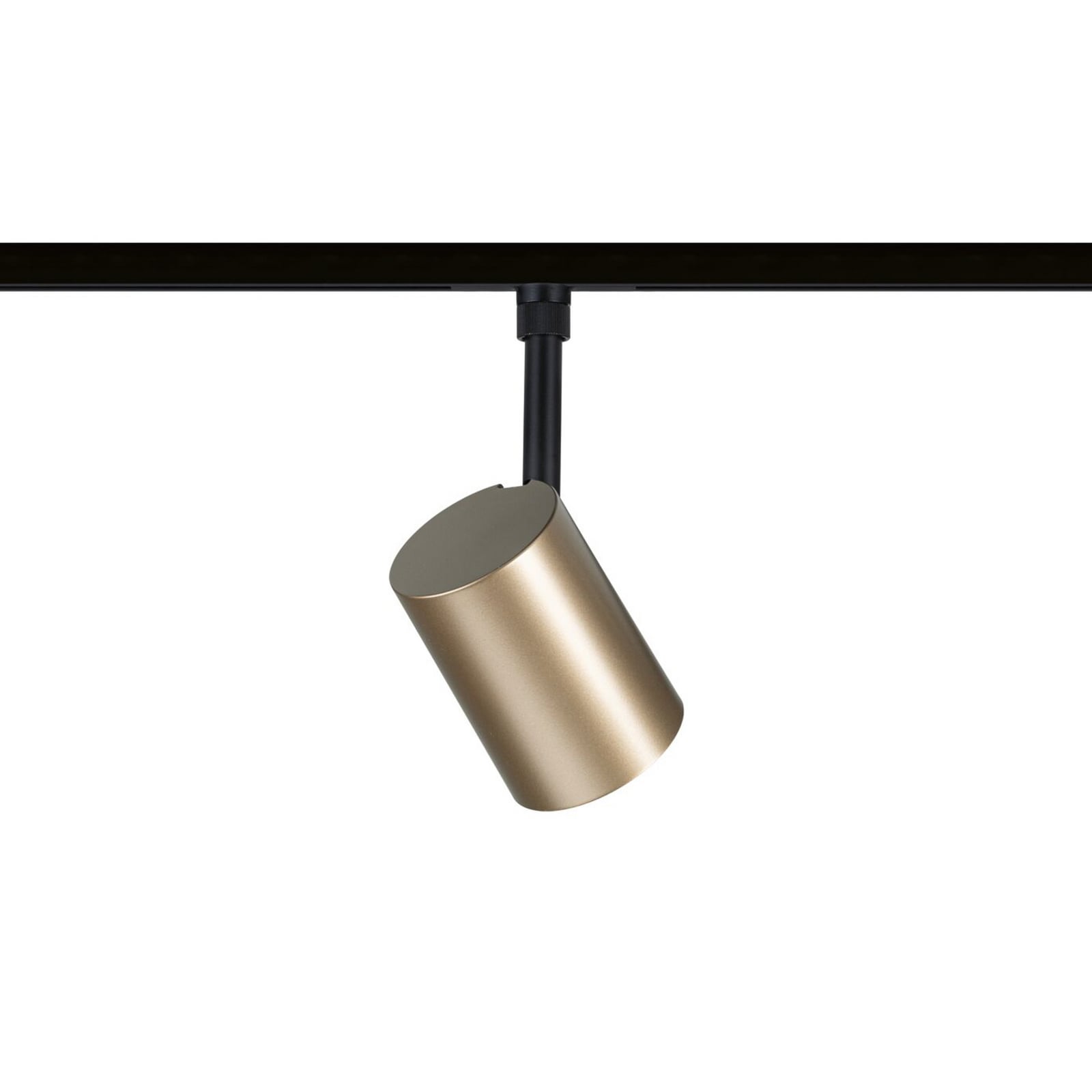 Paulmann URail tirni reflektor Luxe, zlato/črno, Ø 7 cm, GU10