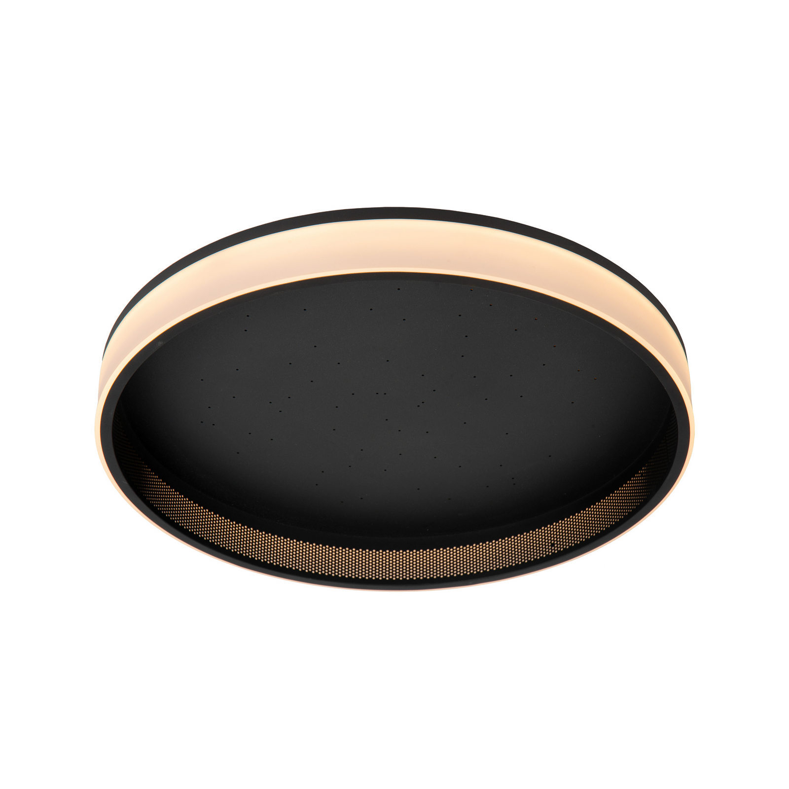 LED-Deckenleuchte ESTREJA, schwarz, Ø 40 cm, CCT, stepdim LED-Deckenleuchte ESTREJA, schwarz, Ø 40 cm, CCT, stepdim