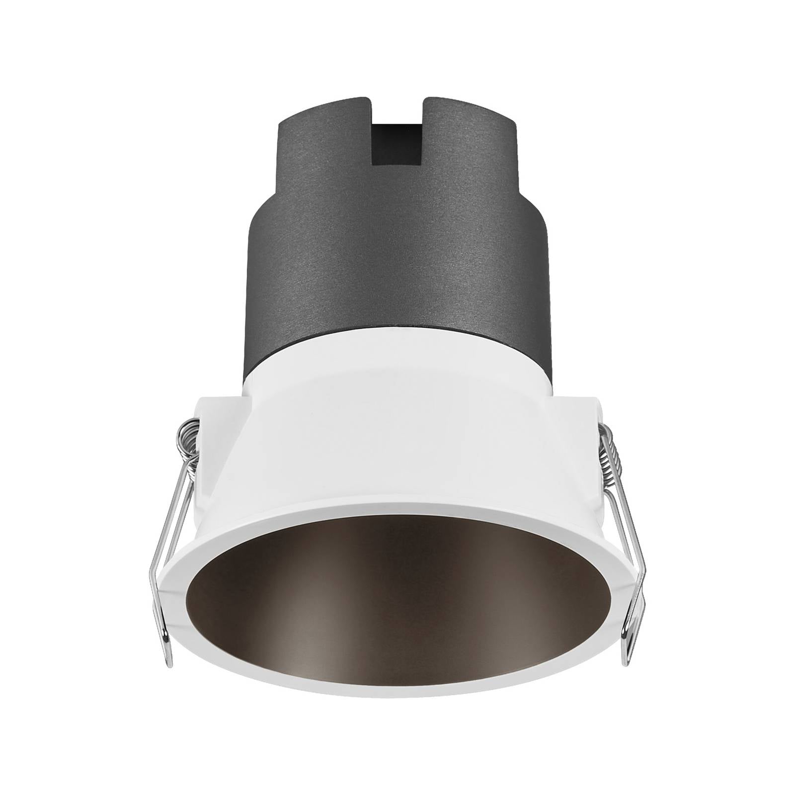LEDVANCE Twist Einbauspot Ø9,3cm 830 weiß/schwarz