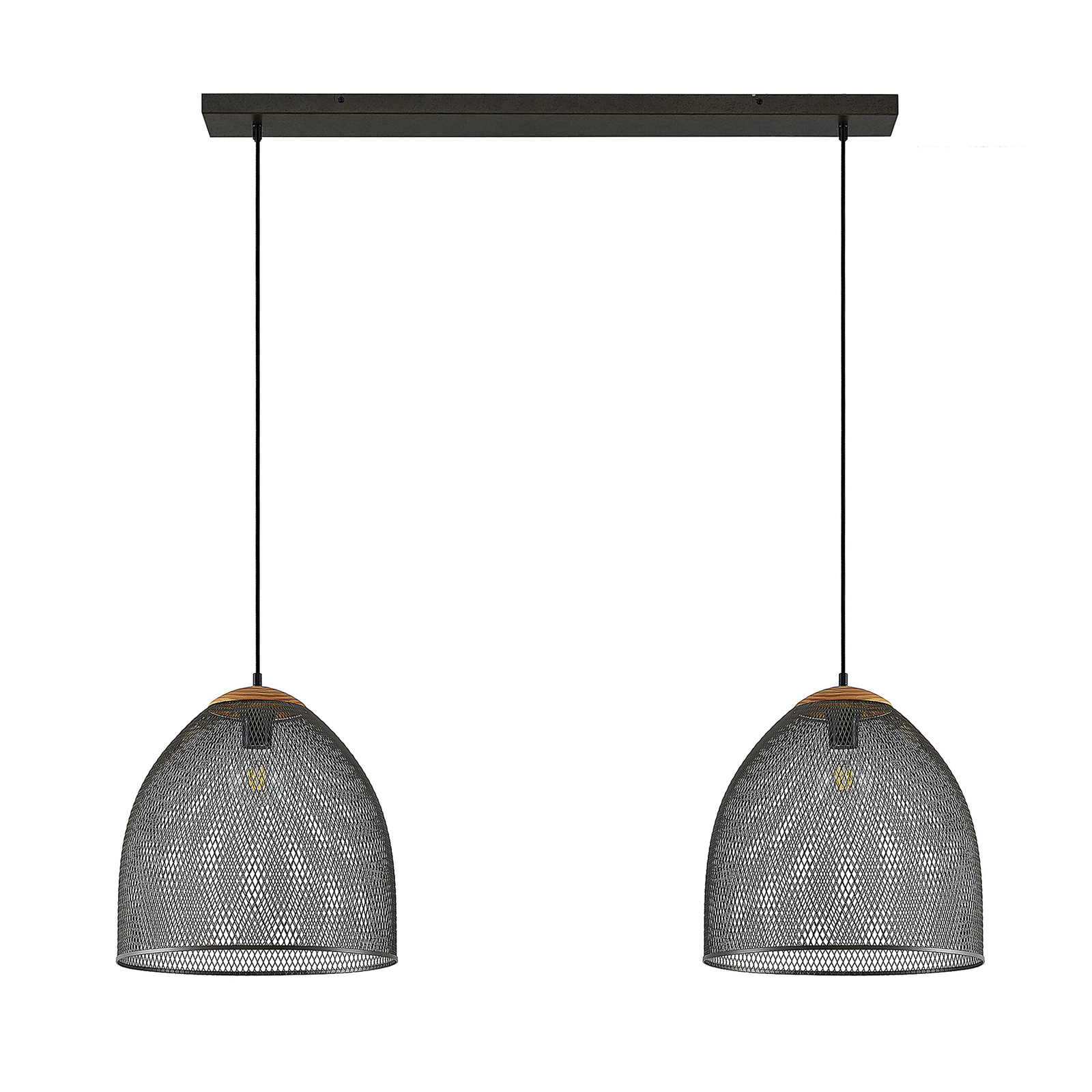 Lindby Monigo hanglamp, 2-lamps