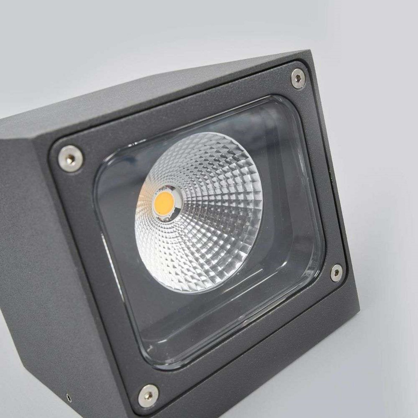 Merjem Big Up/Down Außen Wandleuchte IP54 Dak Grey - Lucande