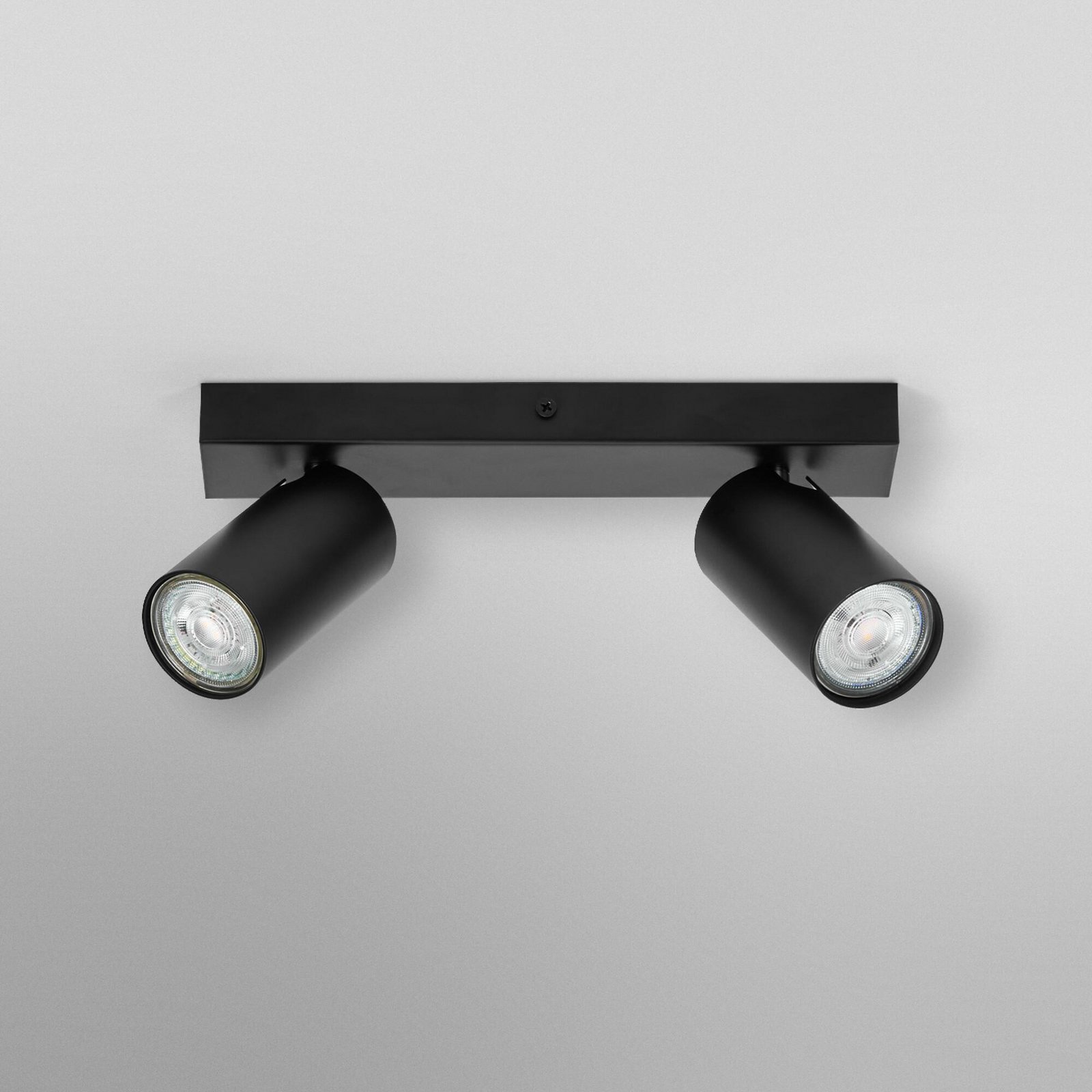 OSRAM Deckenstrahler OCTAGON schwarz 2-flg. GU10-LED 927 dim