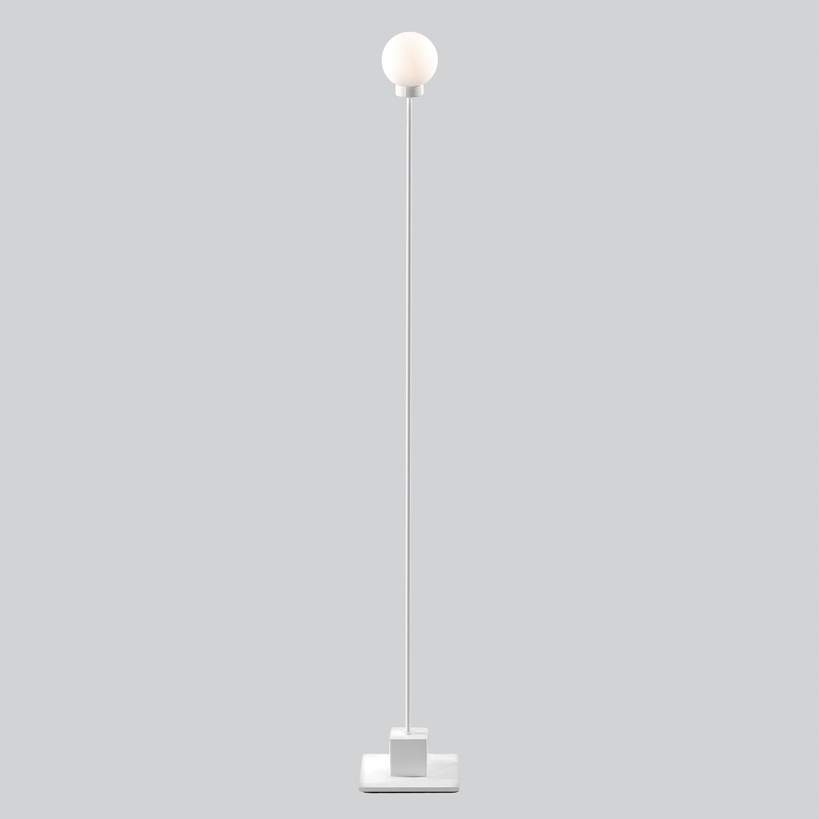 Northern Snowball lampa podłogowa, biała