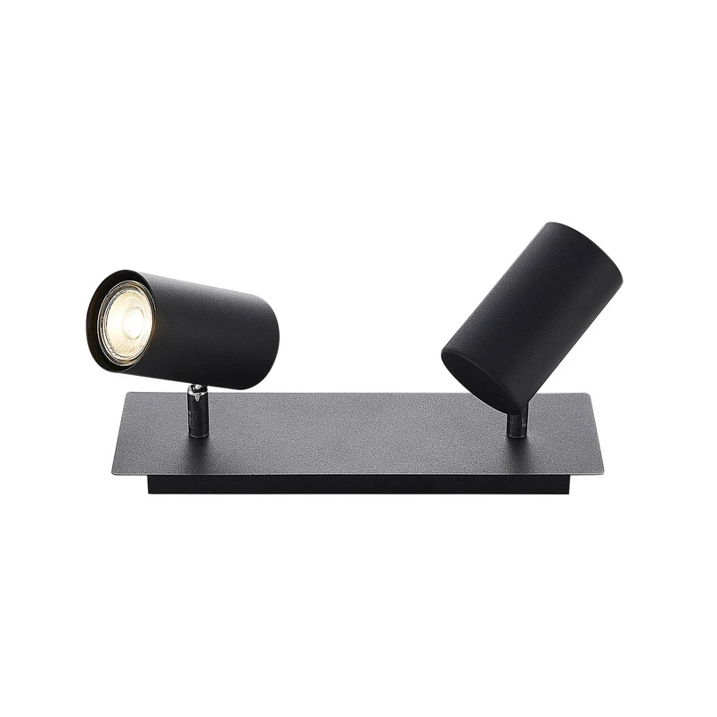 Lindby - Joffrey 2 Ceiling Lamp Black
