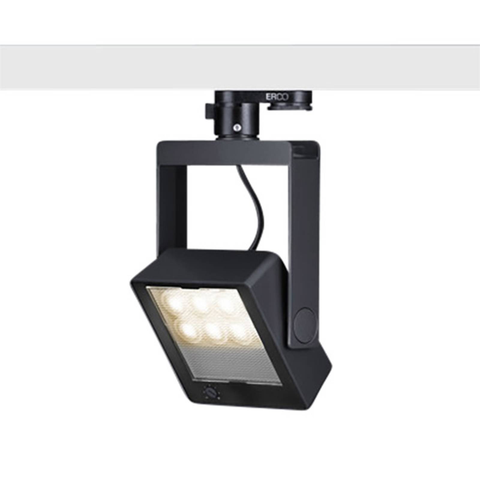 ERCO Logotec 230V spot 12W wallwash 930 black