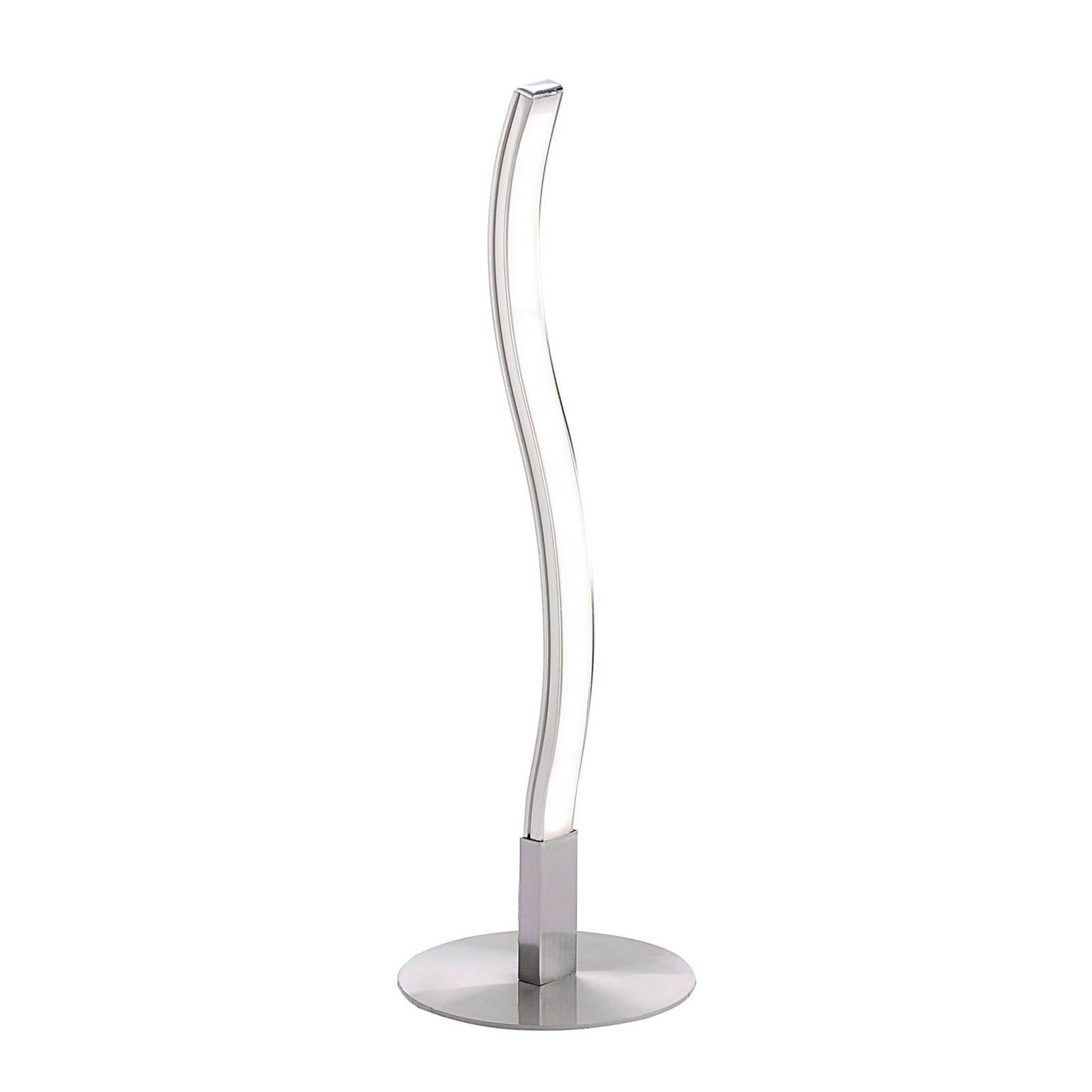 LED-Tischleuchte Wave 3.000K 30cm stahl
