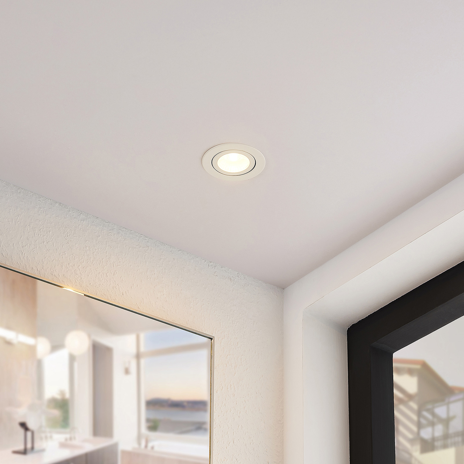 Arcchio Nabor -LED-alasvalo 36° 2 700K IP65, 8,2W