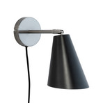Oswald Wandlamp Black/Steel - DybergLarsen