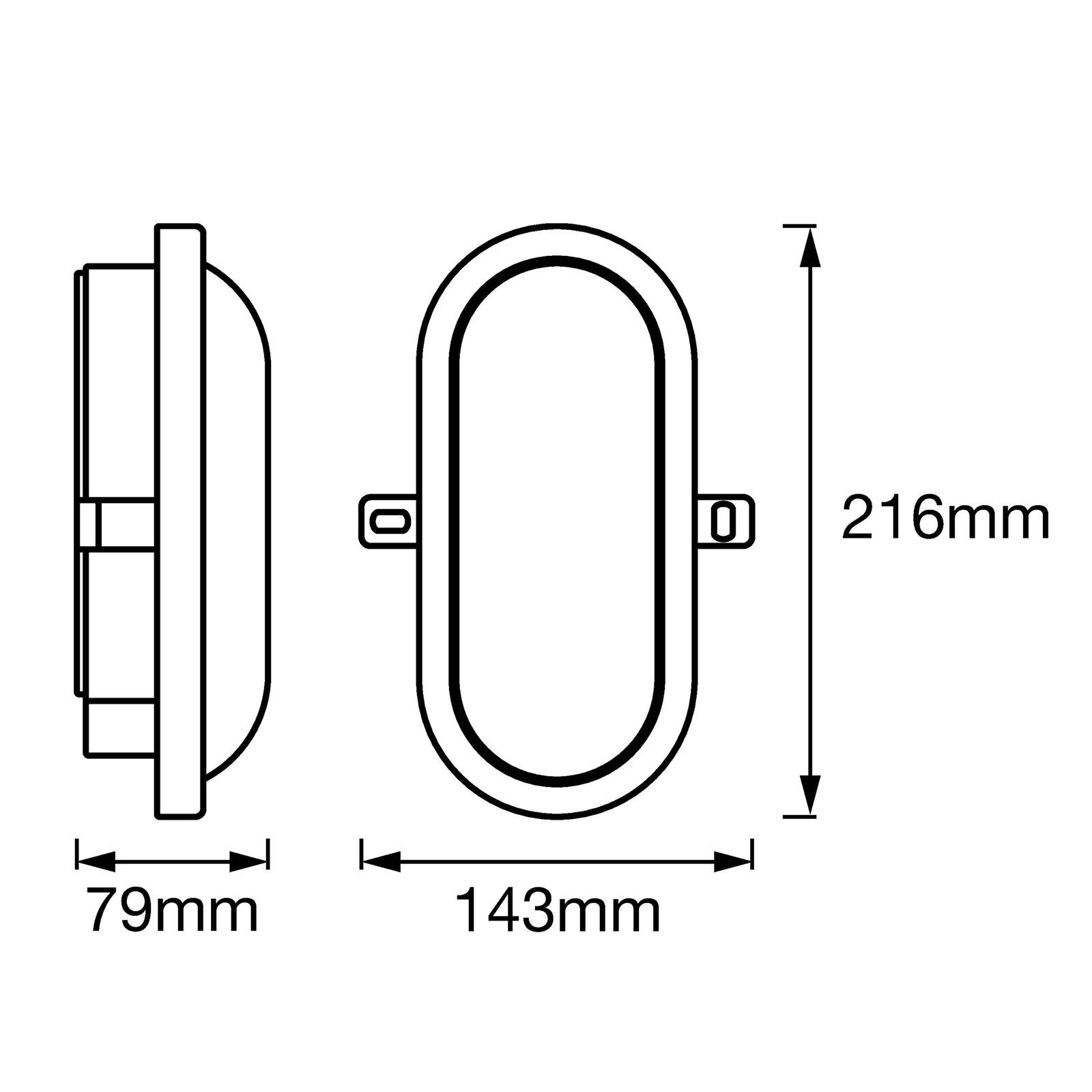 LEDVANCE Bulkhead kinkiet zewnętrzny LED 11W biały