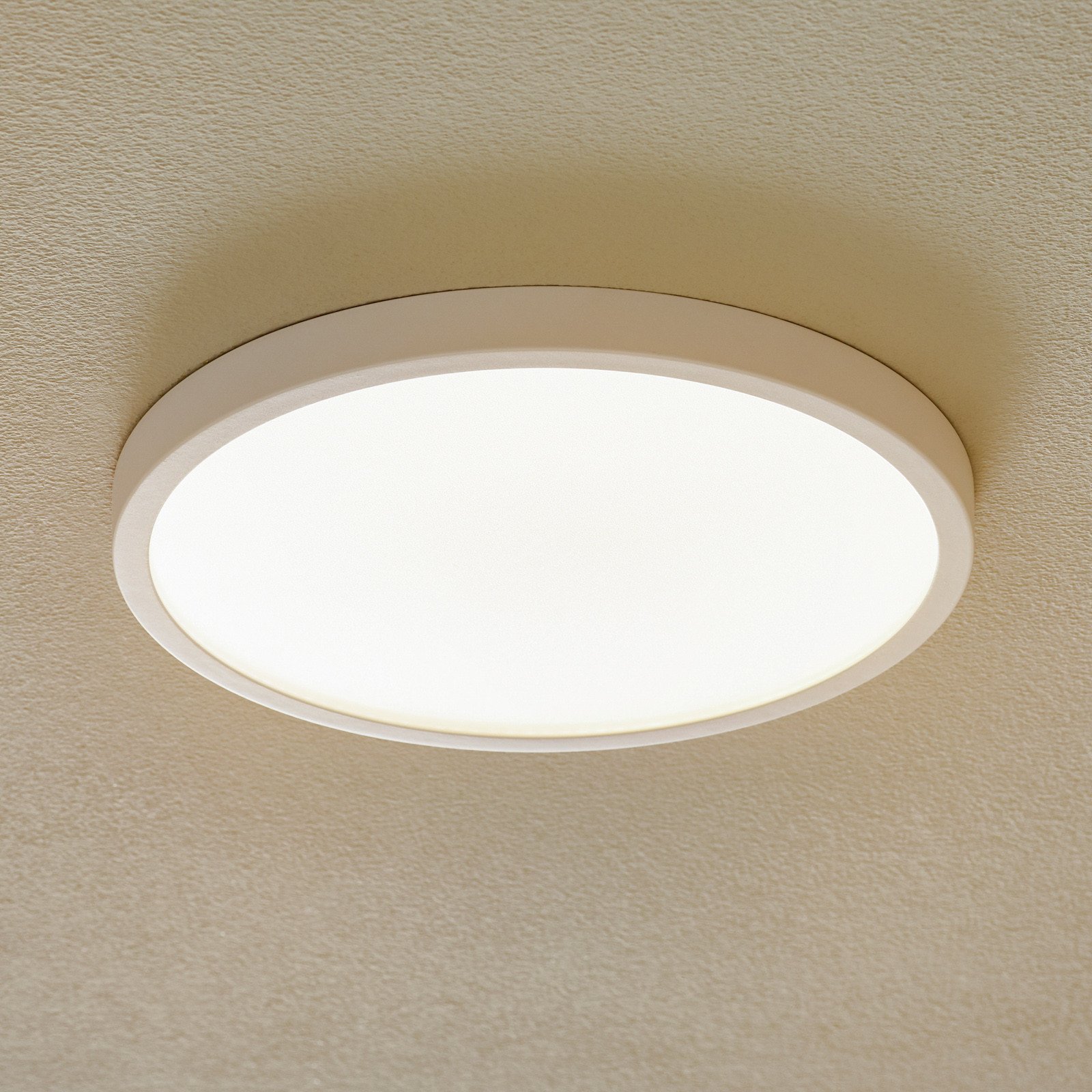 ORION Plafonieră LED Vika rotundă alb Ø 30cm - Camera de zi / sufragerie - modern - finisaj alb satinat - Metal