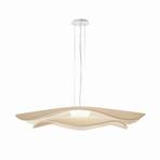 Bover LED hanglamp Mediterránia S/105.2, wit/crèmekleurig