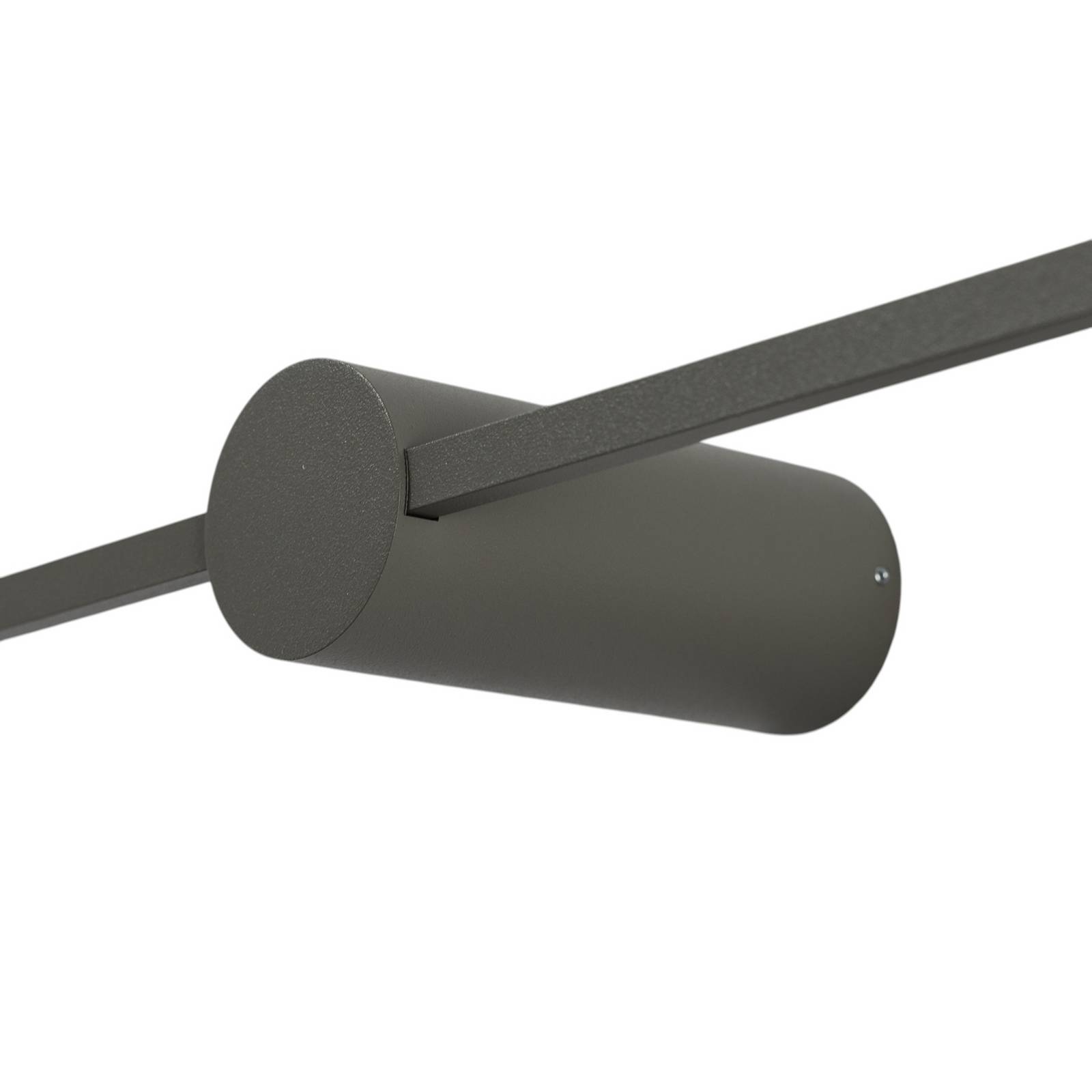 Kinkiet LED SABER, oliwkowo-zielony, wysokość 120 cm, metal 4000 K
