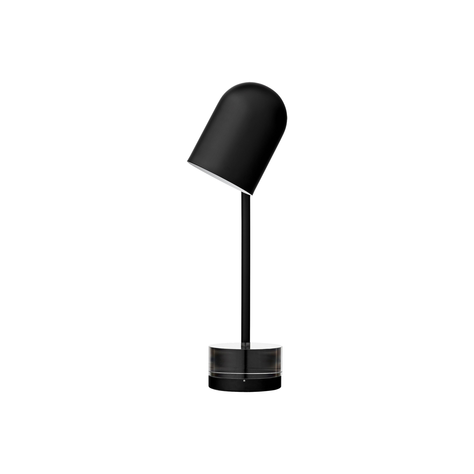 Stolná lampa AYTM Luceo, čierna