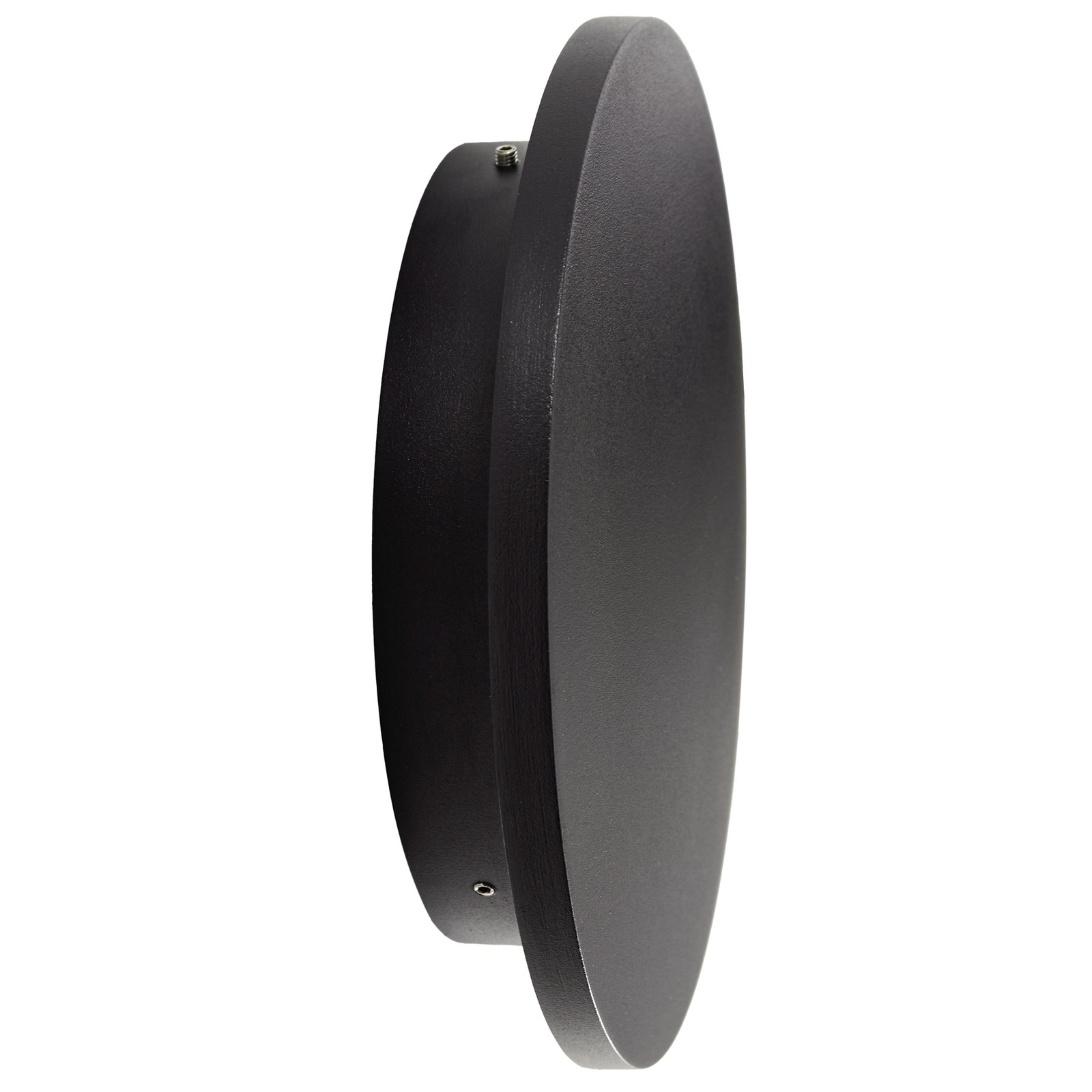 Candeeiro de parede exterior LED Lindby Selinel, preto, 23 cm, com número da