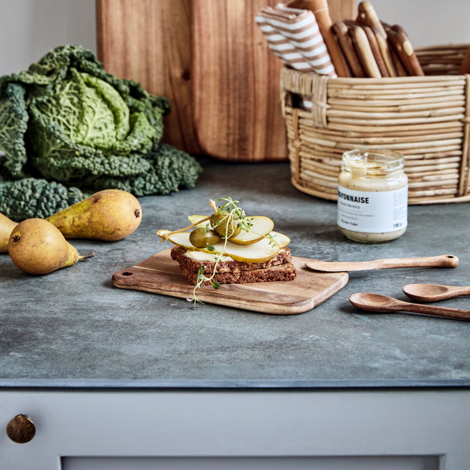 Tagliere HDEya, legno di acacia, set da 4 pezzi - House Doctor