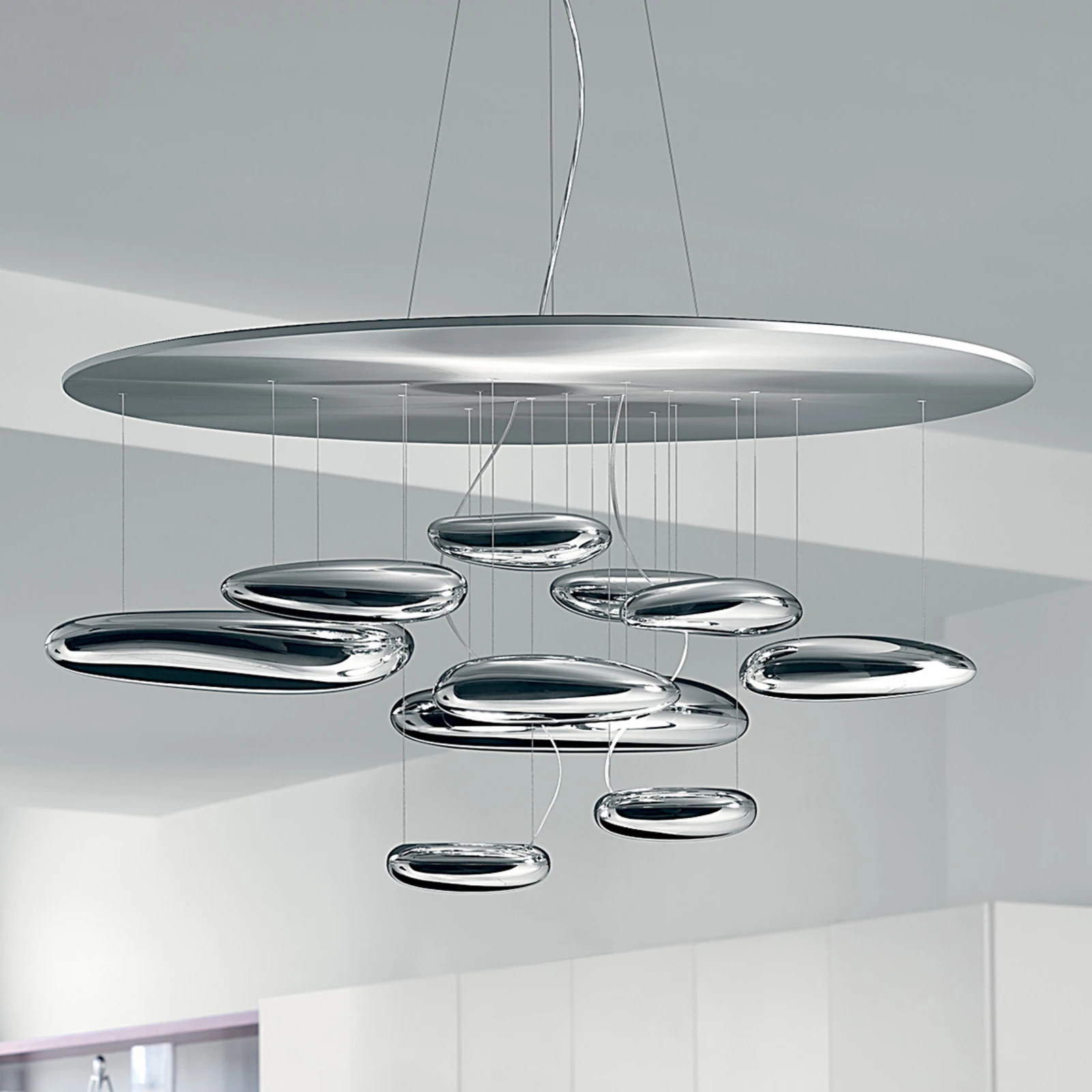 Artemide LED-Hängelampe Mercury, 2.700 K, dimmbar