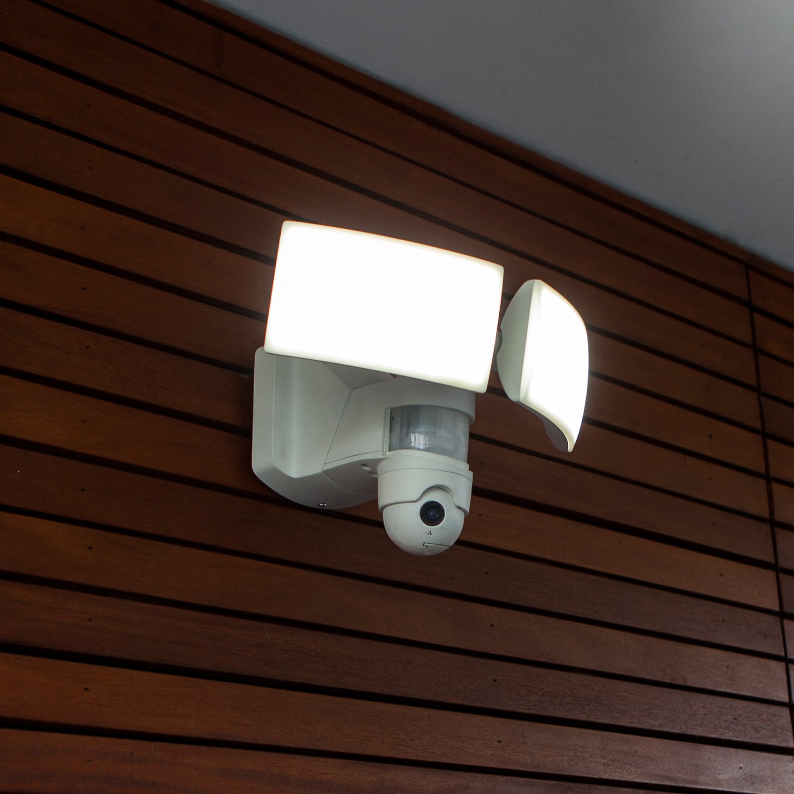LED-Außenwandleuchte Libra Kamera Sensor