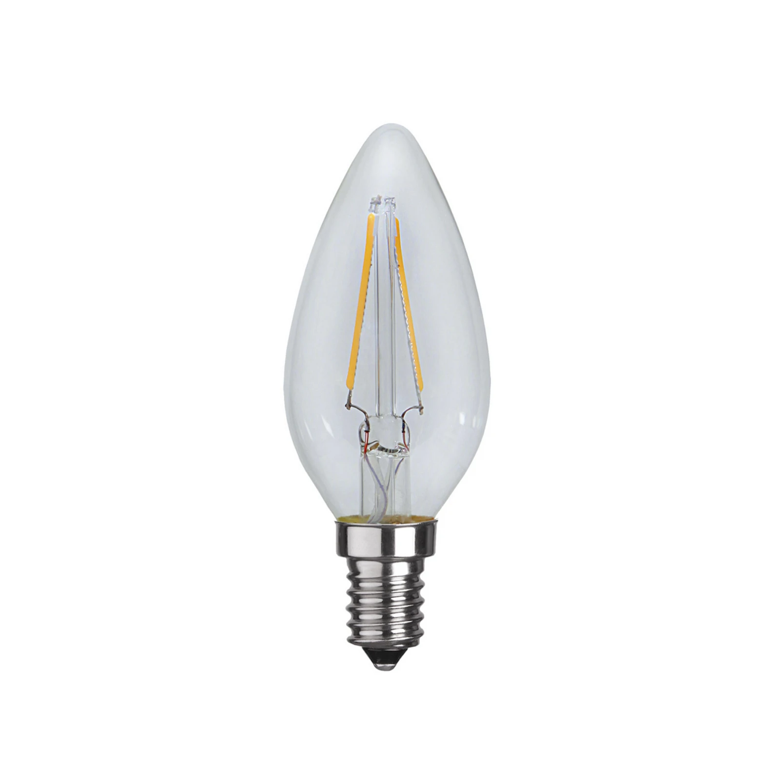 Candle LED bulb E14 B35 2W 2,700K filament 250lm
