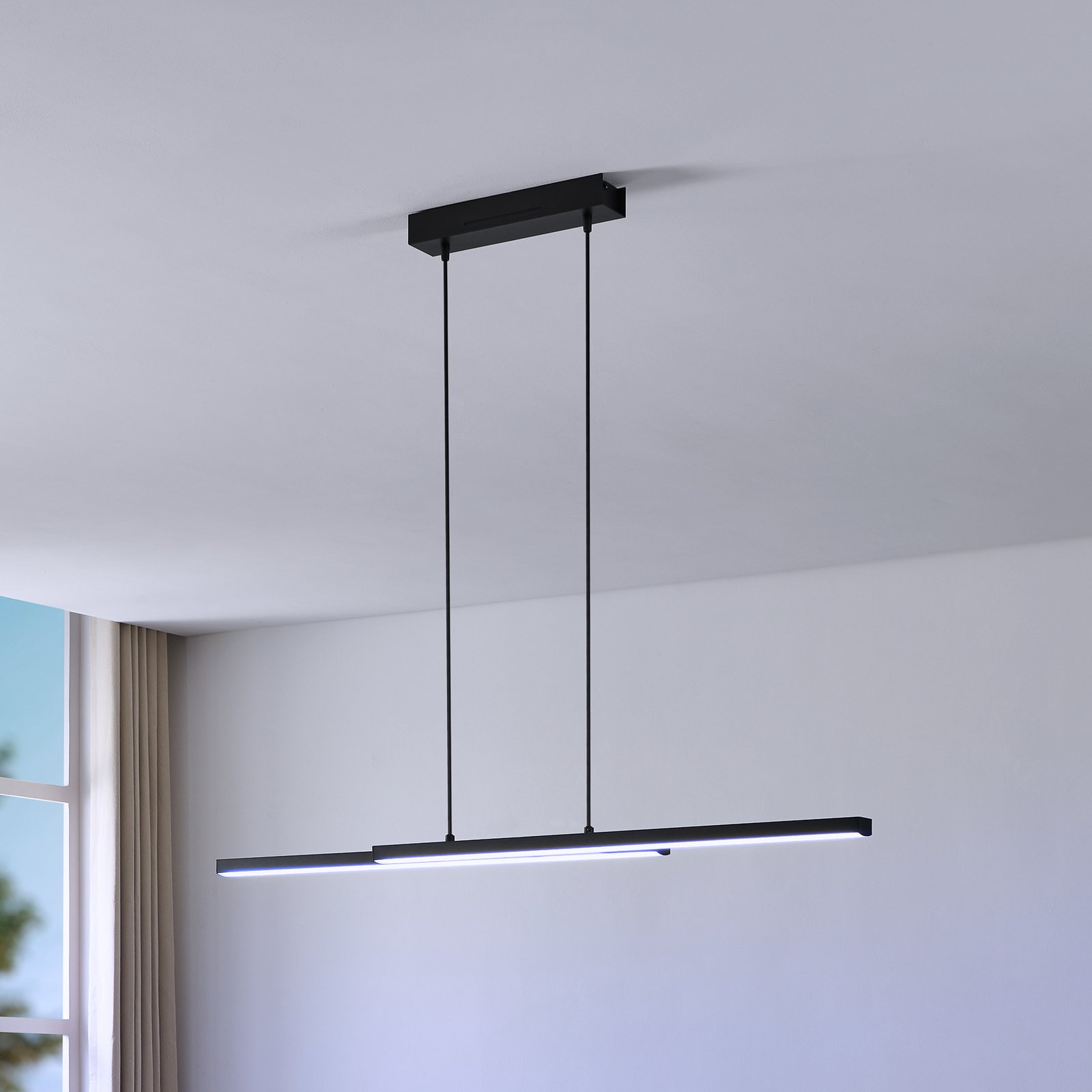 EGLO connect Fraioli-Z lámpara colgante LED negro