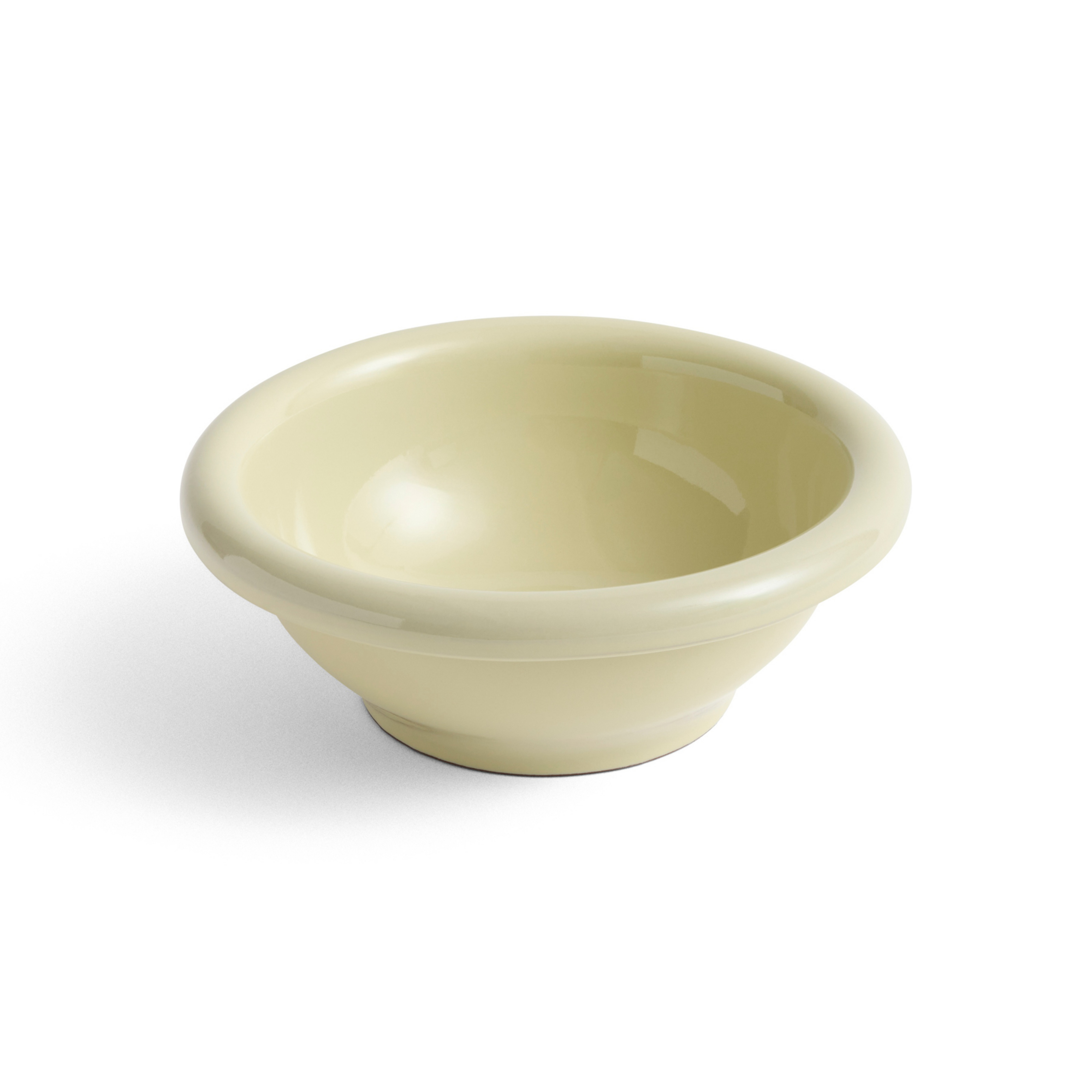Saladier Barro, pistache, Ø 21 cm, terre cuite - HAY