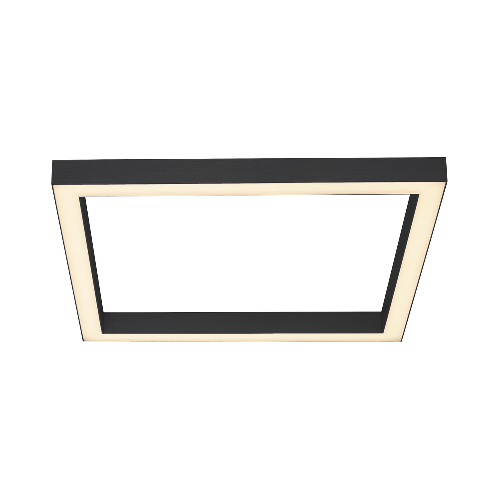 Lines Square LED-Deckenlampe, graphite, 55 cm, CCT - PURE Lines Square LED-Deckenlampe, graphite, 55 cm, CCT - PURE