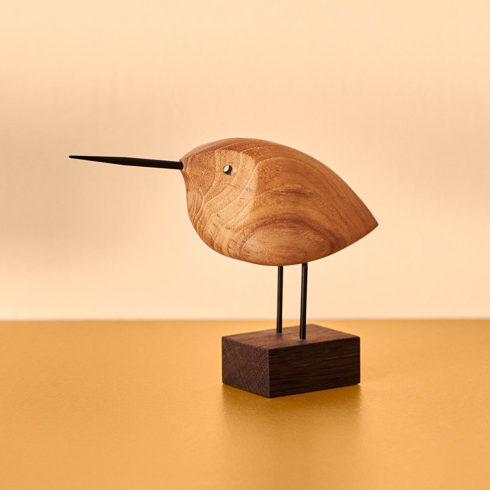 Beak Bird Awake Snipe Figurine en bois, chêne - Warm Nordic Beak Bird Awake Snipe Figurine en bois, chêne - Warm Nordic