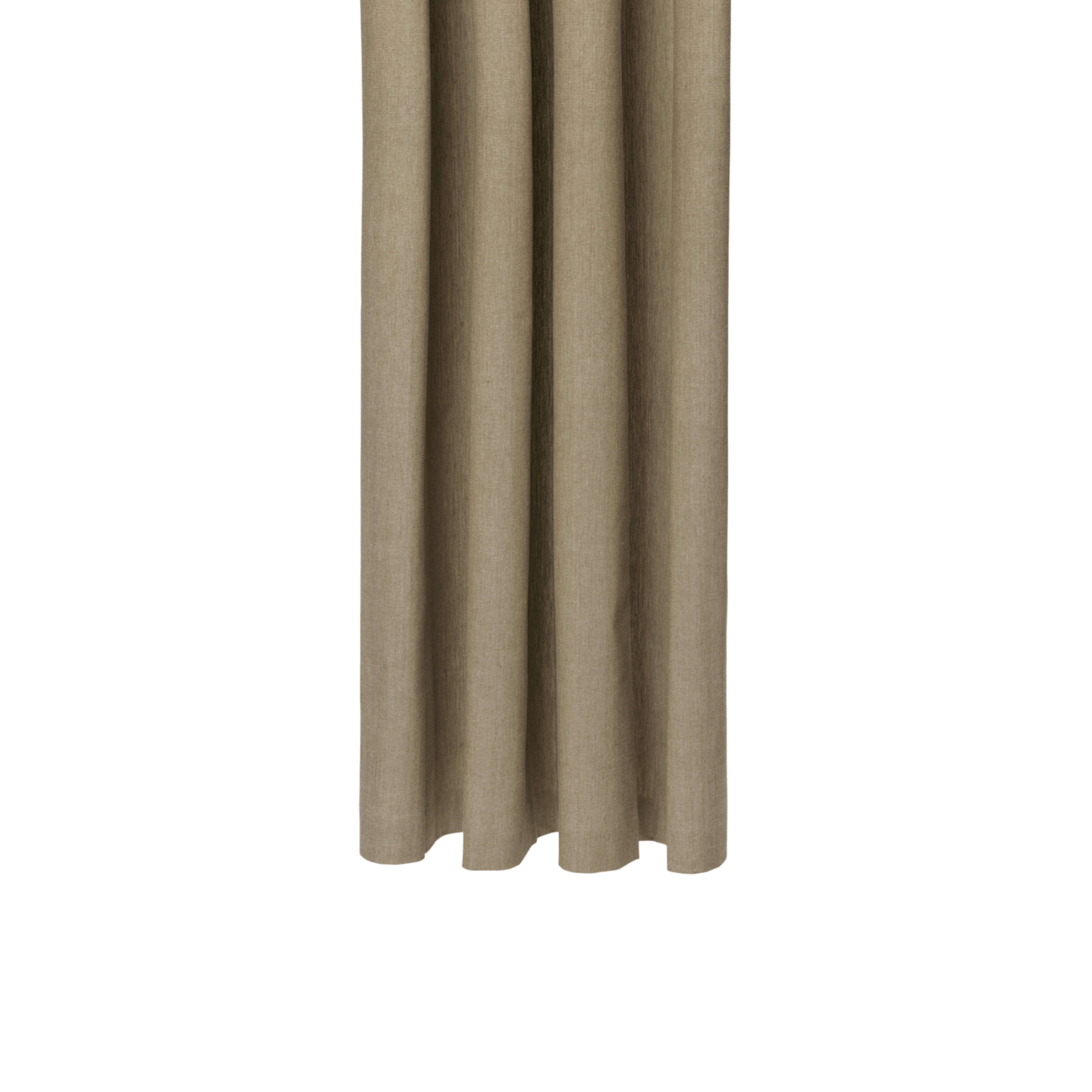 Rideau de douche en chambray, vert olive, 205 x 160 cm - ferm LIVING