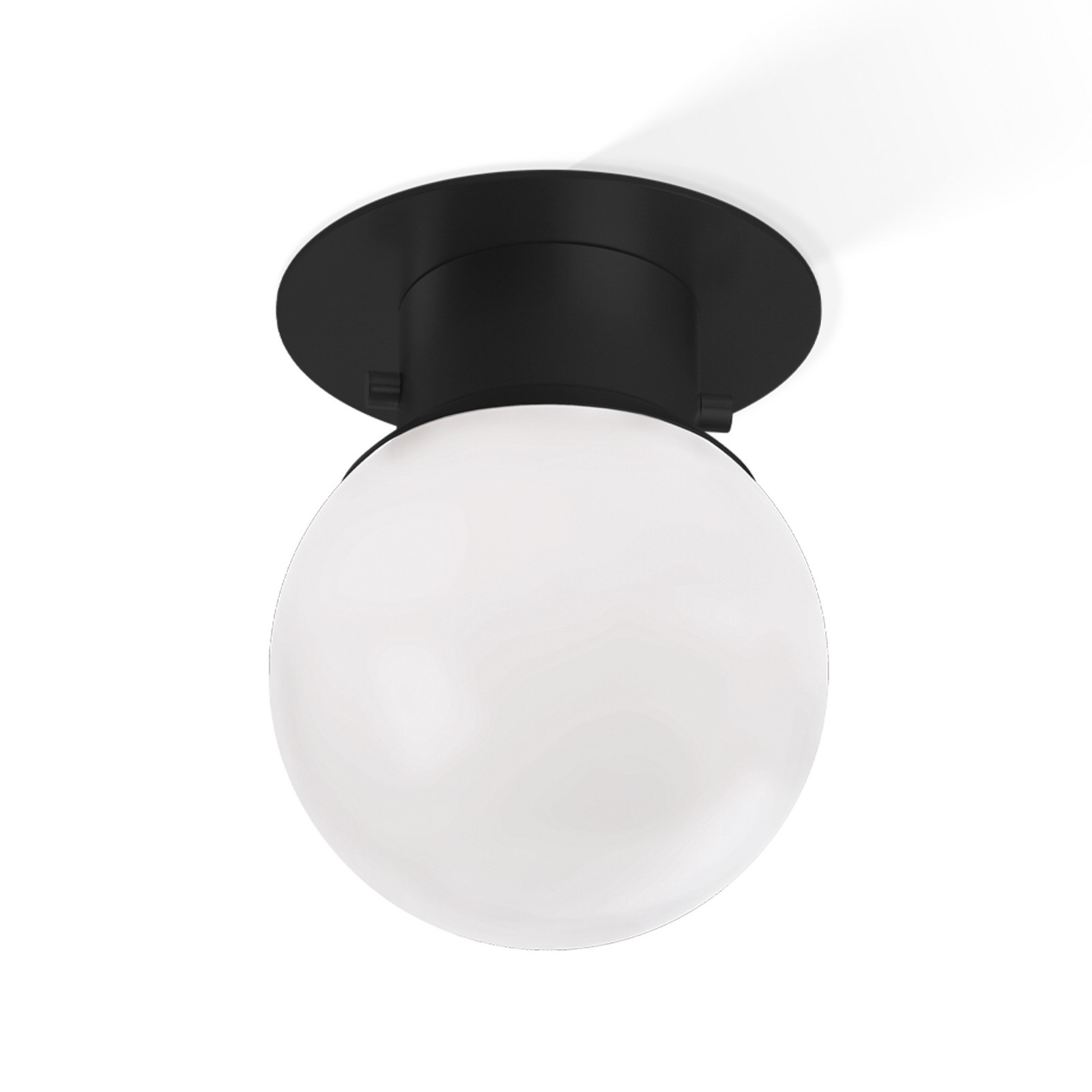 Decor Walther Globe 20 plafonieră negru/mat