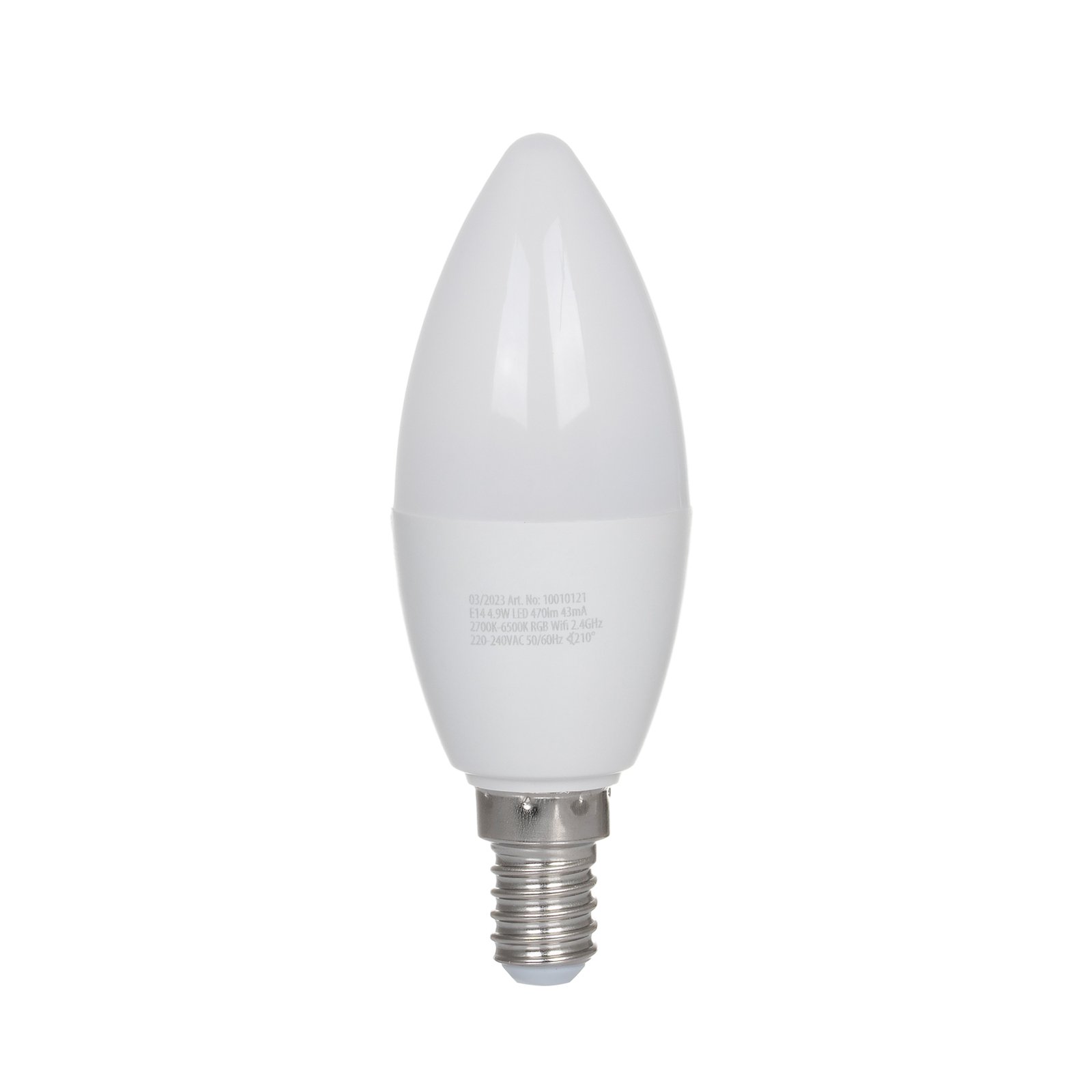 LUUMR Smart LED žiarovka E14 4,9W RGB Tuya WLAN matná CCT