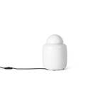 ferm LIVING Bell επιτραπέζιο φωτιστικό, γυαλί, λευκό, ύψος 27,7 cm