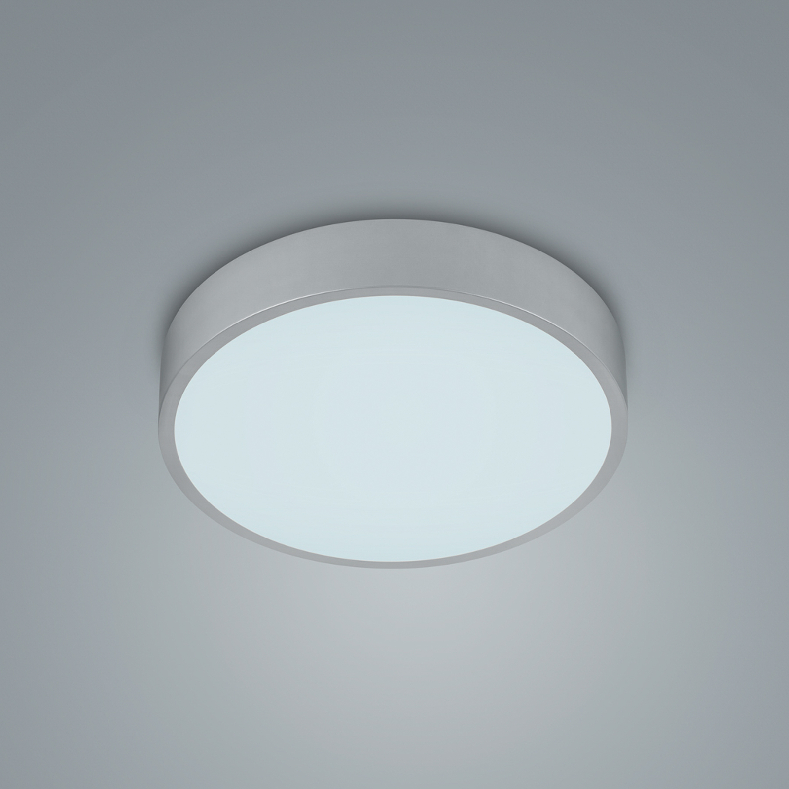 LED-Deckenlampe Waco, CCT, Ø 31 cm, titan