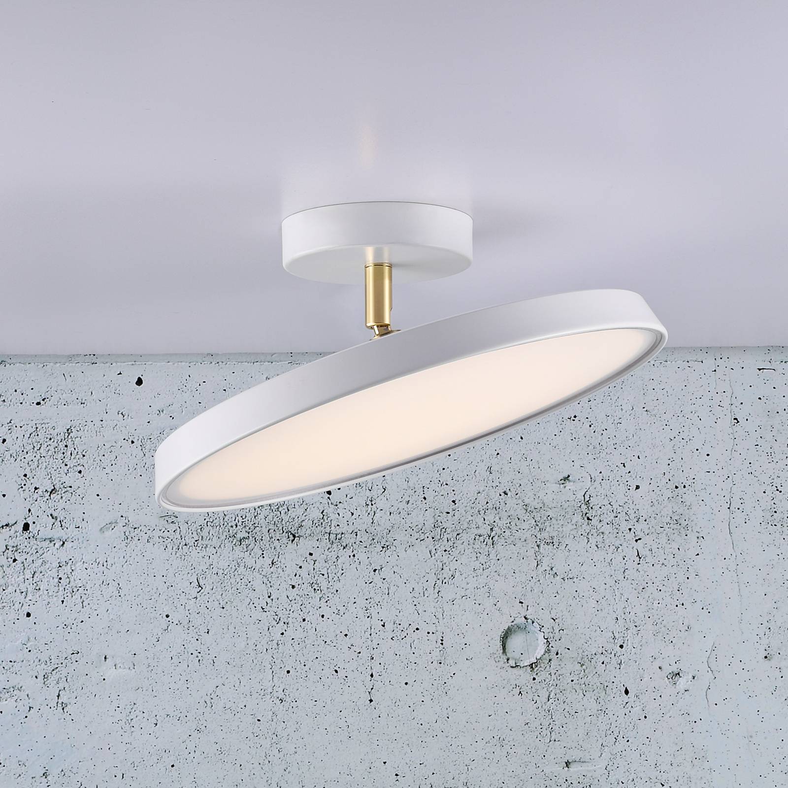 E-shop Kaito Pro LED stropné svietidlo, biele, Ø 30 cm